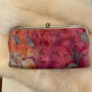 Hobo International Womens Lauren Wallet Clutch Multi Color. Like new.